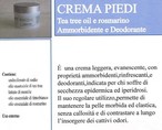 crema piedi